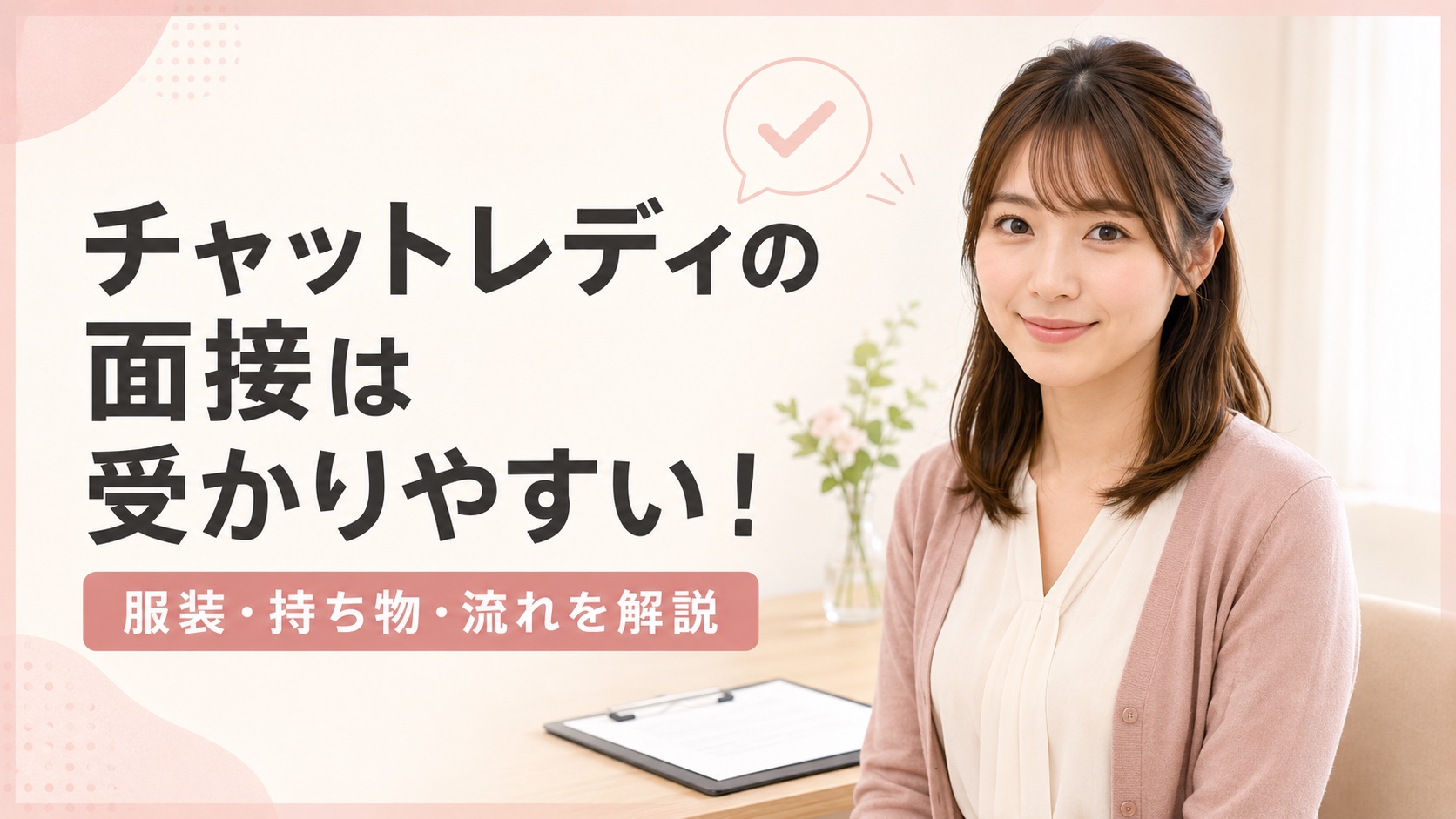 チャットレディJPの面接の様子（公式）